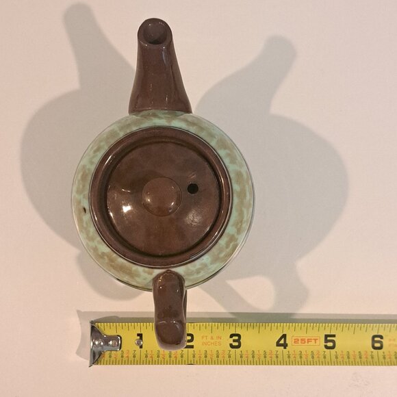 Vintage Sadler Staffordshire, England Brown Betty Glazed Single Serve Teapot - Picture 11 of 15